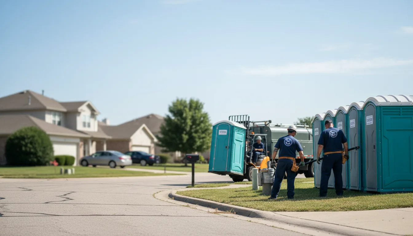 Porta Potty Rental in Triangle, VA near me